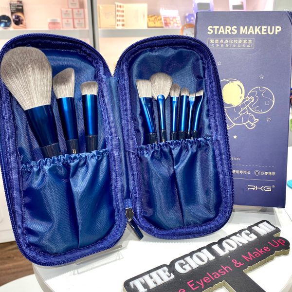 RKG bộ cọ trang điểm cá nhân 09 món thương hiệu Stars Makeup