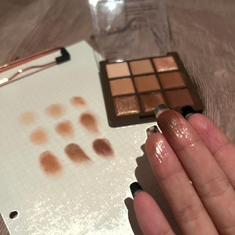 Blooming your own beauty hộp phấn mắt 9 ô tone nâu chocolate thương hiệu Herorange