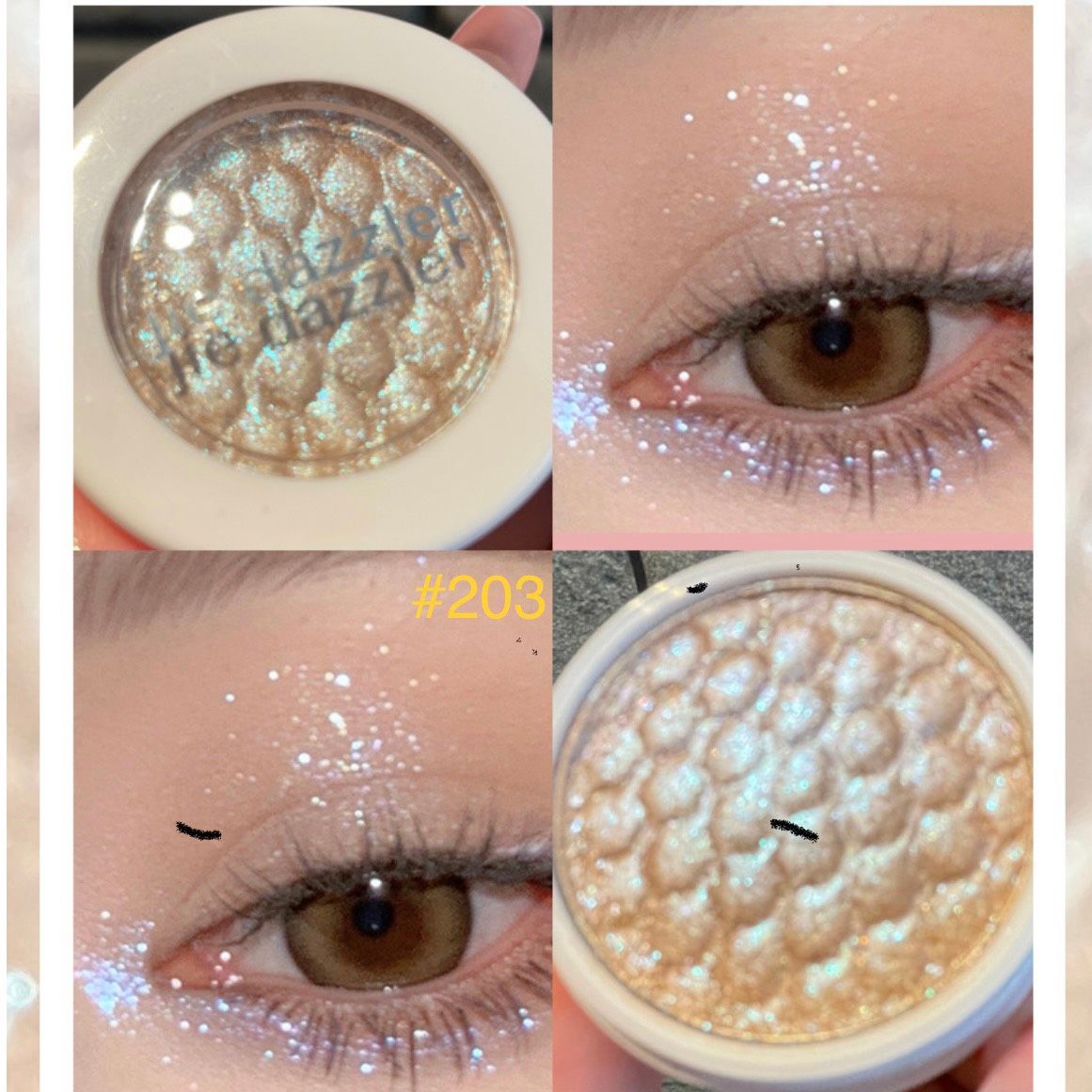 HỘP NHŨ MẮT TRÒN VẢY CÁ JIE DAZZLER