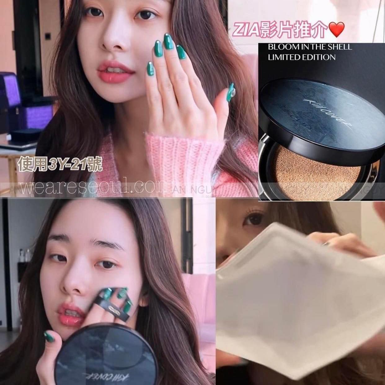 FIXER PHẤN NƯỚC CLIO KILL COVER (BLOOM IN THE SHELL LIMITED EDITION)