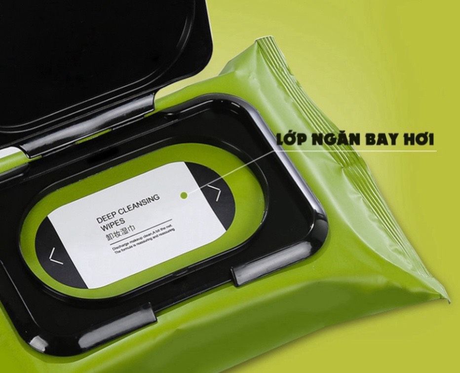 Avocado khăn giấy ướt tẩy trang điểm làm sạch sâu 3 lớp không gây khô da thương hiệu Juyoz (Hàn Quốc)