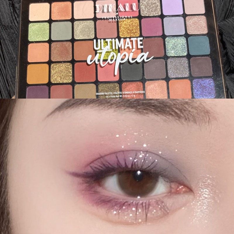 Ultimate Utopia bảng phấn mắt trang điểm 40 màu siêu hot thương hiệu Dikalu
