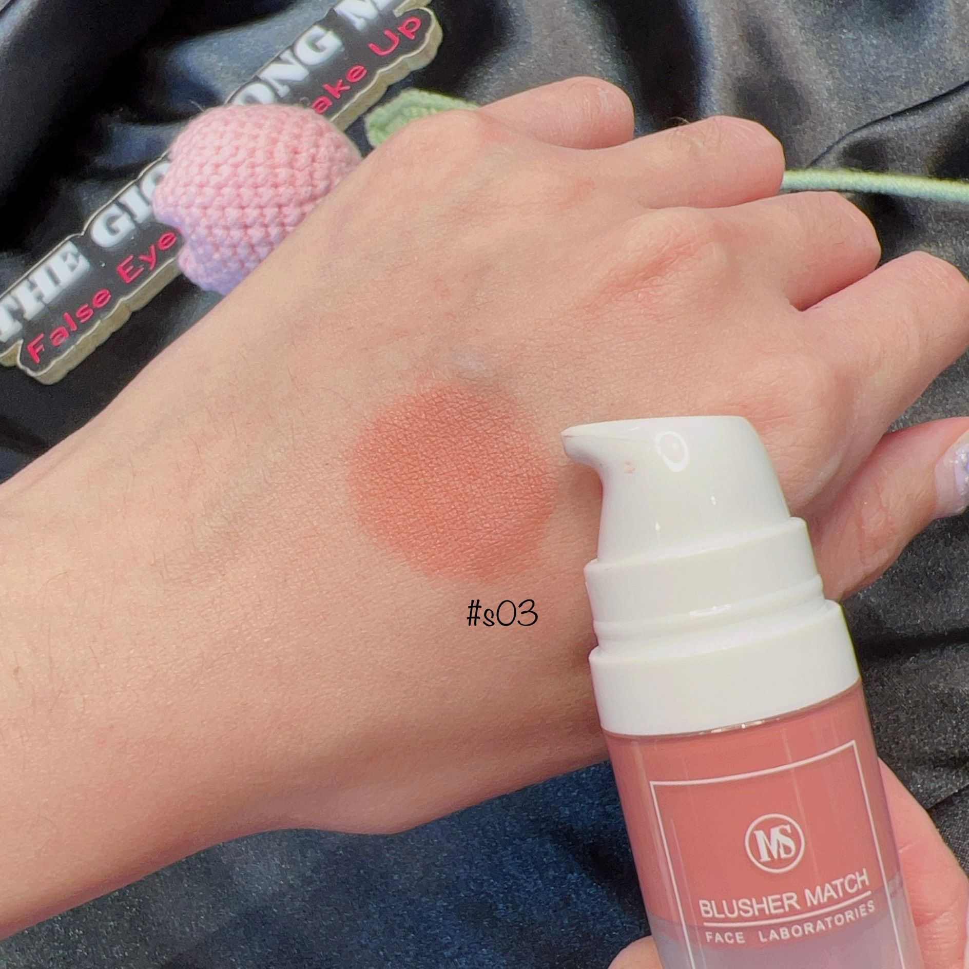 Blusher Match má hồng dạng kem siêu mịn thương hiệu Kimuse