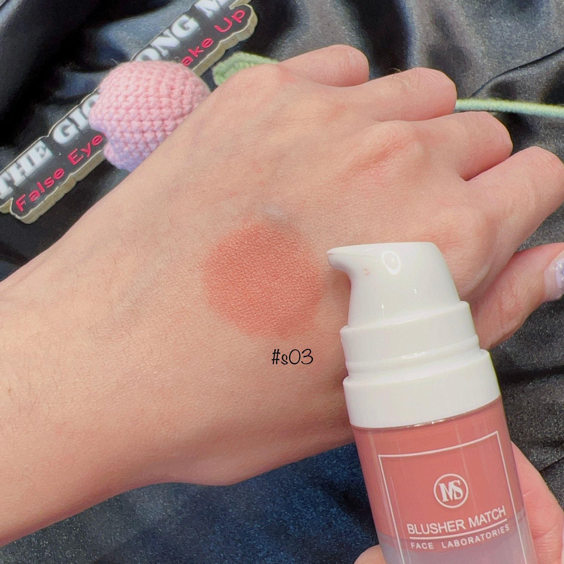  Blusher Match má hồng dạng kem siêu mịn thương hiệu Kimuse 