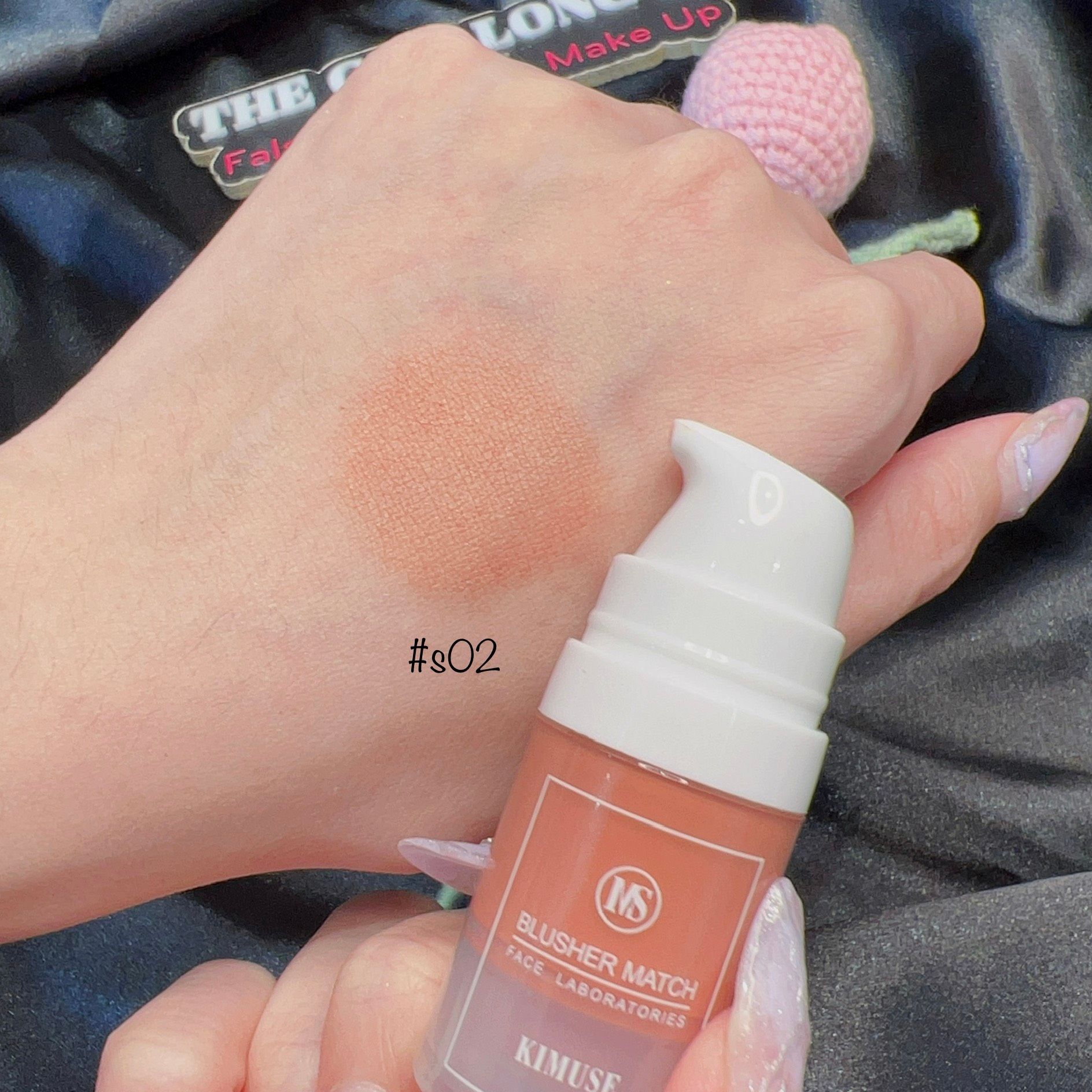 Blusher Match má hồng dạng kem siêu mịn thương hiệu Kimuse