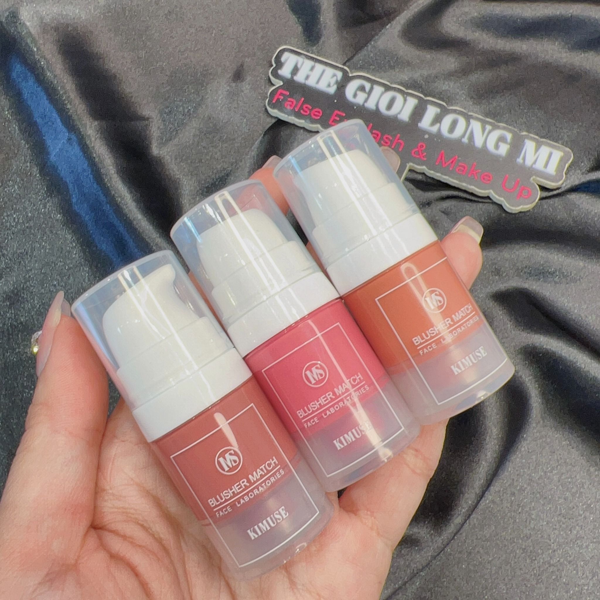 Blusher Match má hồng dạng kem siêu mịn thương hiệu Kimuse