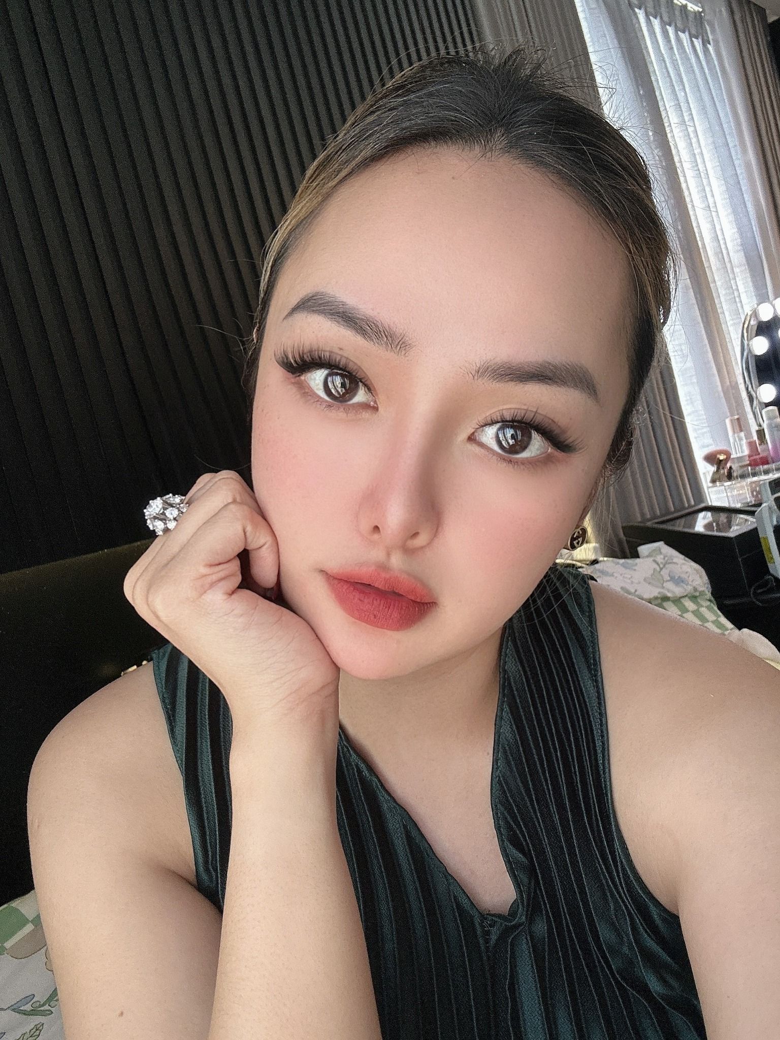 #C31 hộp lông mi lông chồn 3 cặp viền gân trong tàng hình thương hiệu Mi Oanh