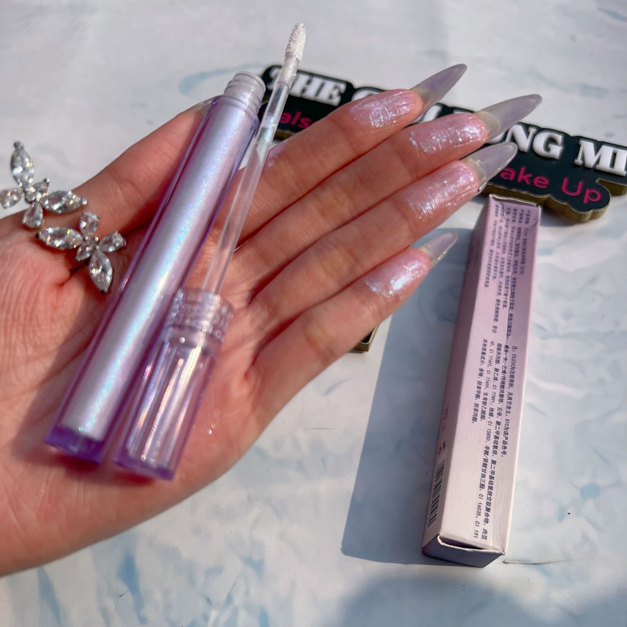 #S10 Firefly Illusion liquid eyeshadow nhũ mắt nước thương hiệu Ouoii