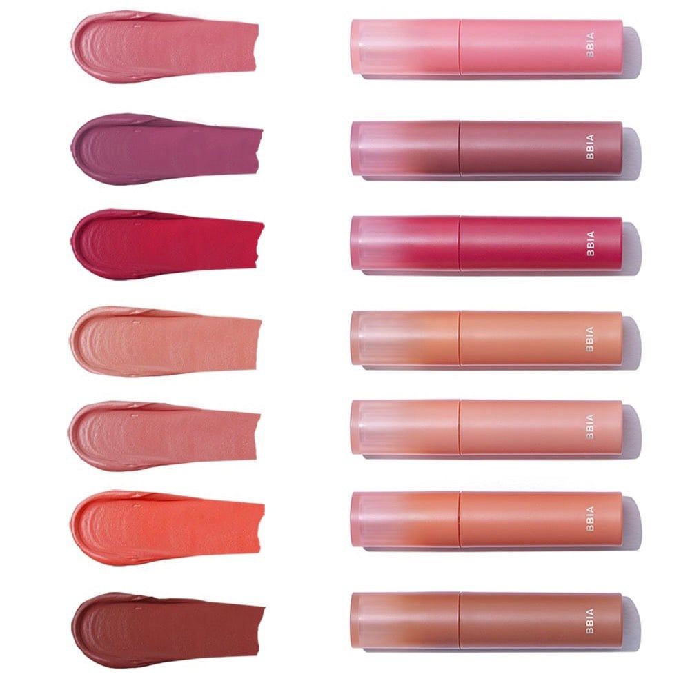 Sheer Velvet Tint bộ sưu tập son kem thương hiệu BBIA (Hàn Quốc)