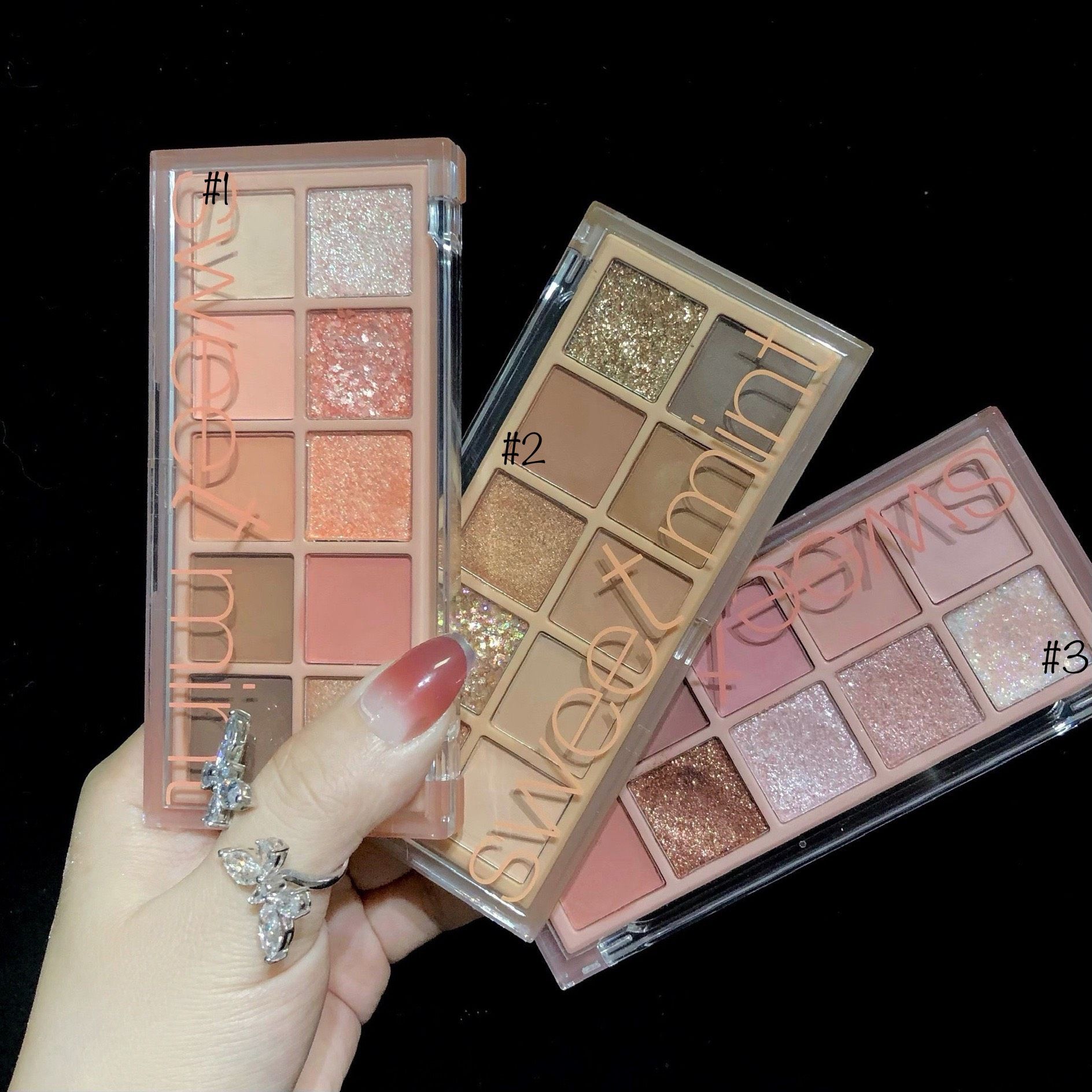 Brilliant hộp phấn mắt 10 siêu nhỏ gọn thương hiệu Sweetmint