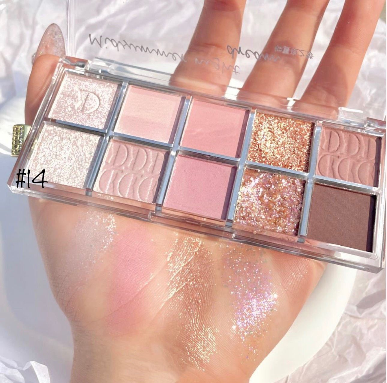 (#14) Mia summer night dream hộp phấn mắt 10 ô thương hiệu Dikalu
