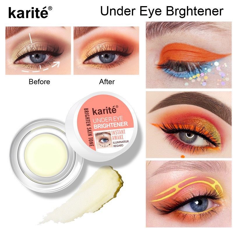Sáp lót mắt trang điểm Under Eye Brightener thương hiệu Karité giúp gia tăng độ sáng của phấn mắt