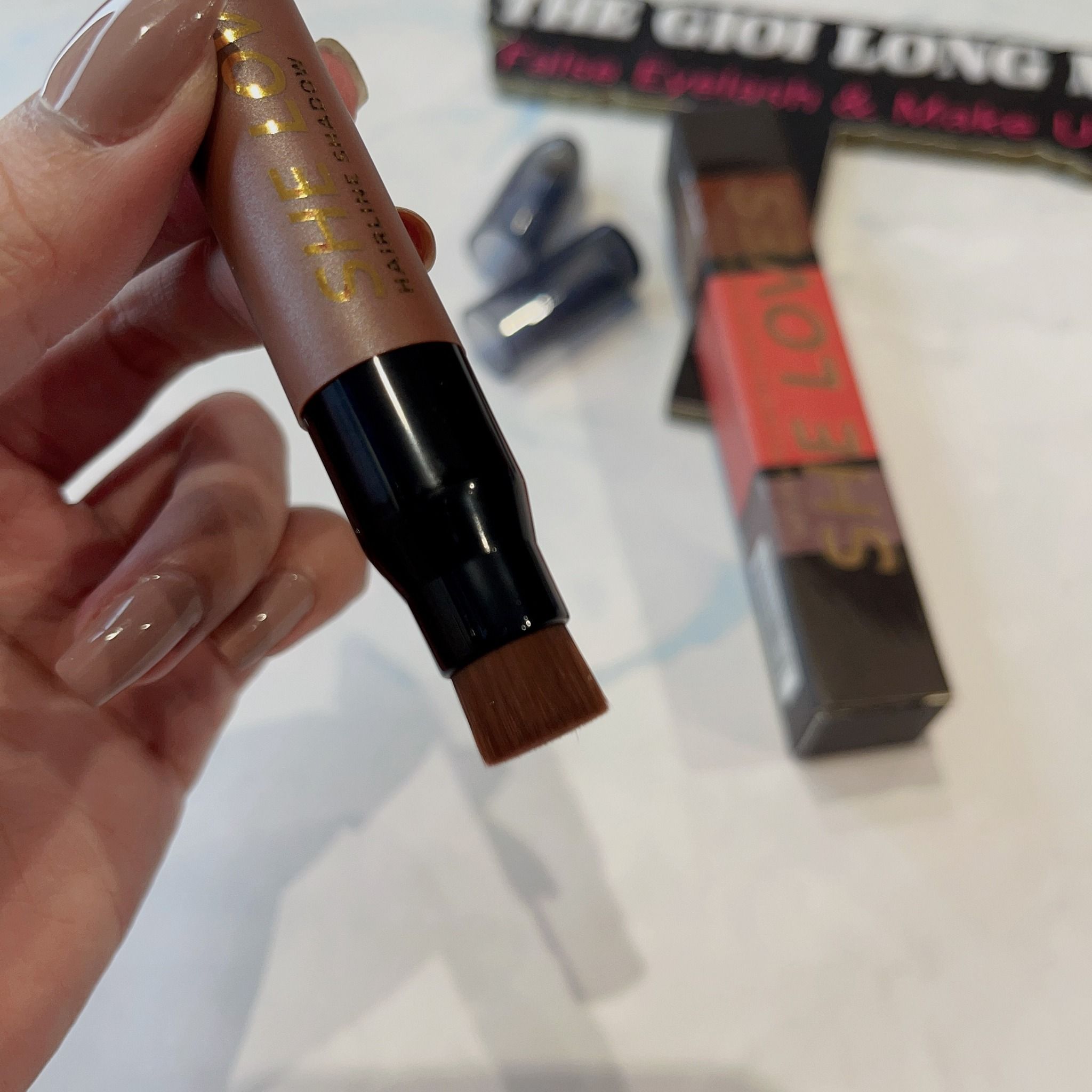 Hairline Shadow chì sáp che phủ tóc hói & tạo khối đa năng thương hiệu Sheloves