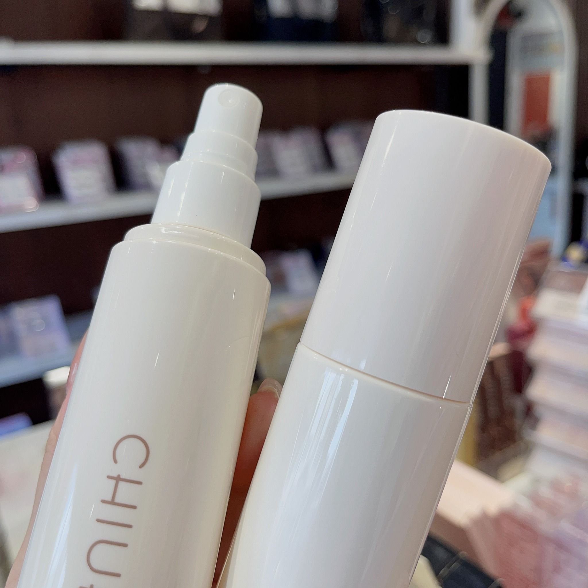 Chiueast chai xịt khóa nền trang điểm chống thấm nước