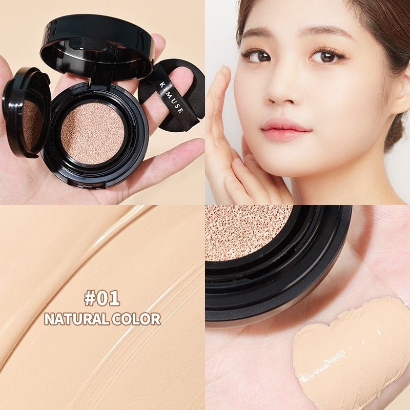Waterproof & Transferproof cushion phấn nước siêu che phủ thương hiệu Kimuse