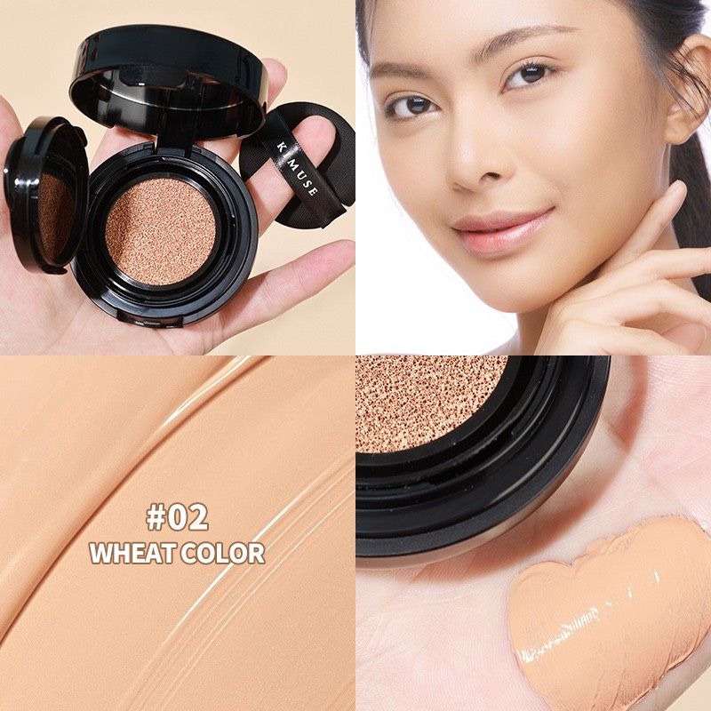 Waterproof & Transferproof cushion phấn nước siêu che phủ thương hiệu Kimuse