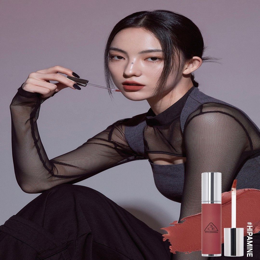 Hazy Lip Clay bộ sưu tập son kem nắp bạc hoàn toàn mới SS23 thương hiệu 3CE Stylenanda