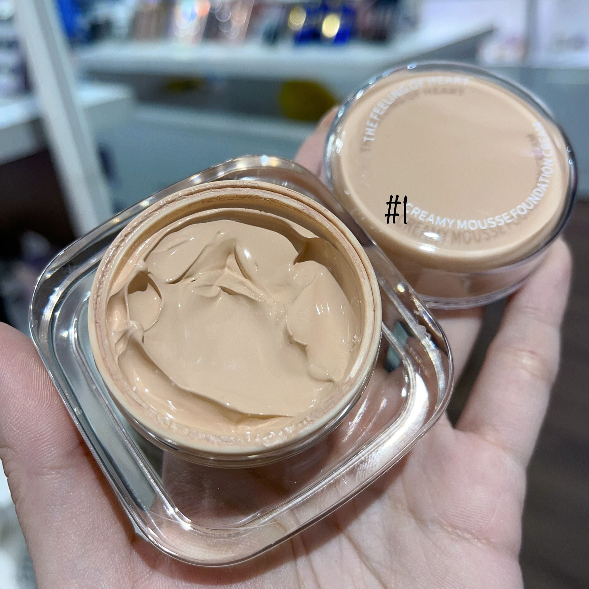 Creamy Mousse foundation kem trang điểm thương hiệu Joco