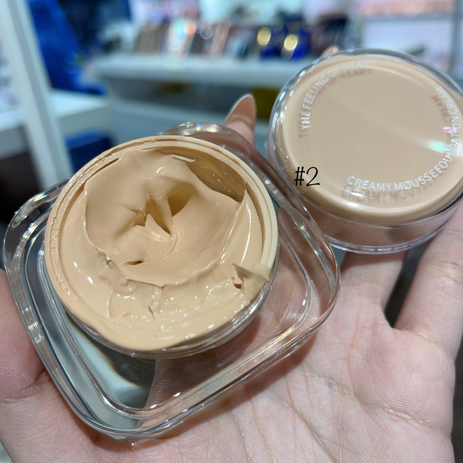 Creamy Mousse foundation kem trang điểm thương hiệu Joco