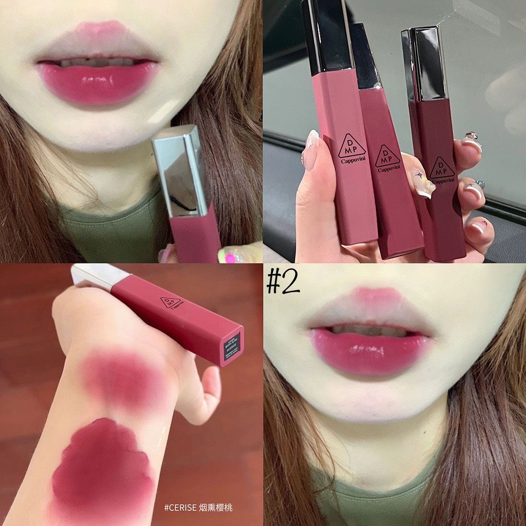 DMP SS23 bộ sưu tập son kem lì thân vuông thương hiệu Cappuvini