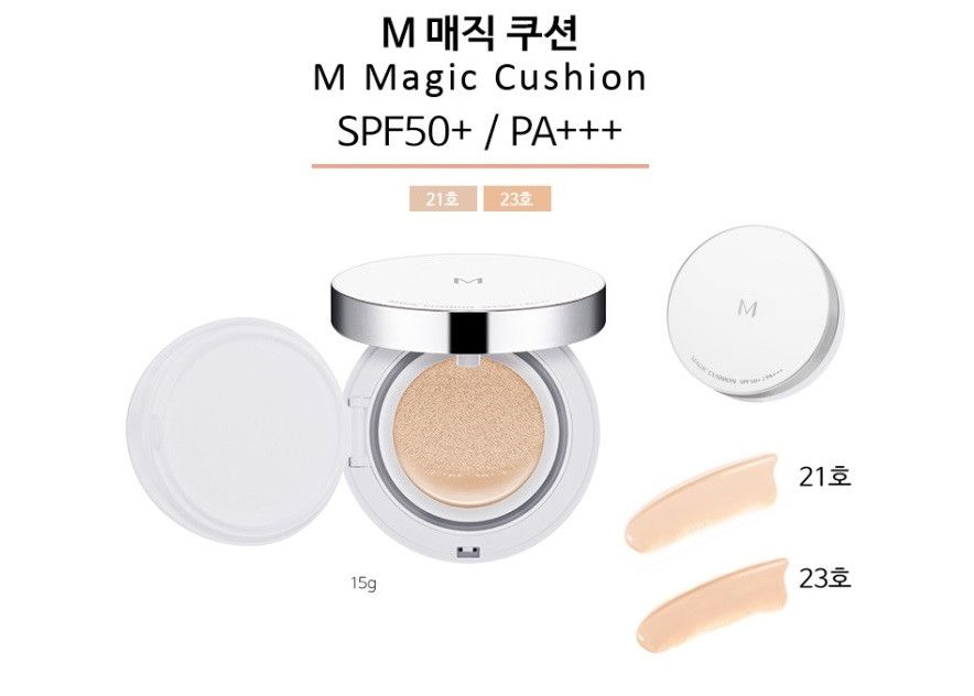  Phấn Nước Missha Kiềm Dầu Magic Cushion Cover Lasting SPF50+ PA+++ 