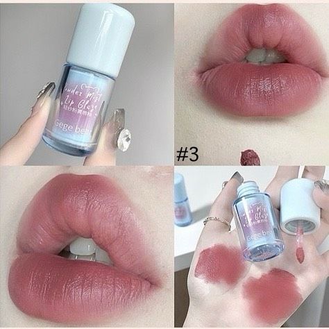 Powder Mist bộ sưu tập son kem lì mini với màu sắc xinh xĩu cho các nàng thương hiệu Gege Bear