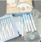  Little Sheep Matte Lip Mud set 6 cây son kem lì màu siêu đẹp thương hiệu Di&Xi 