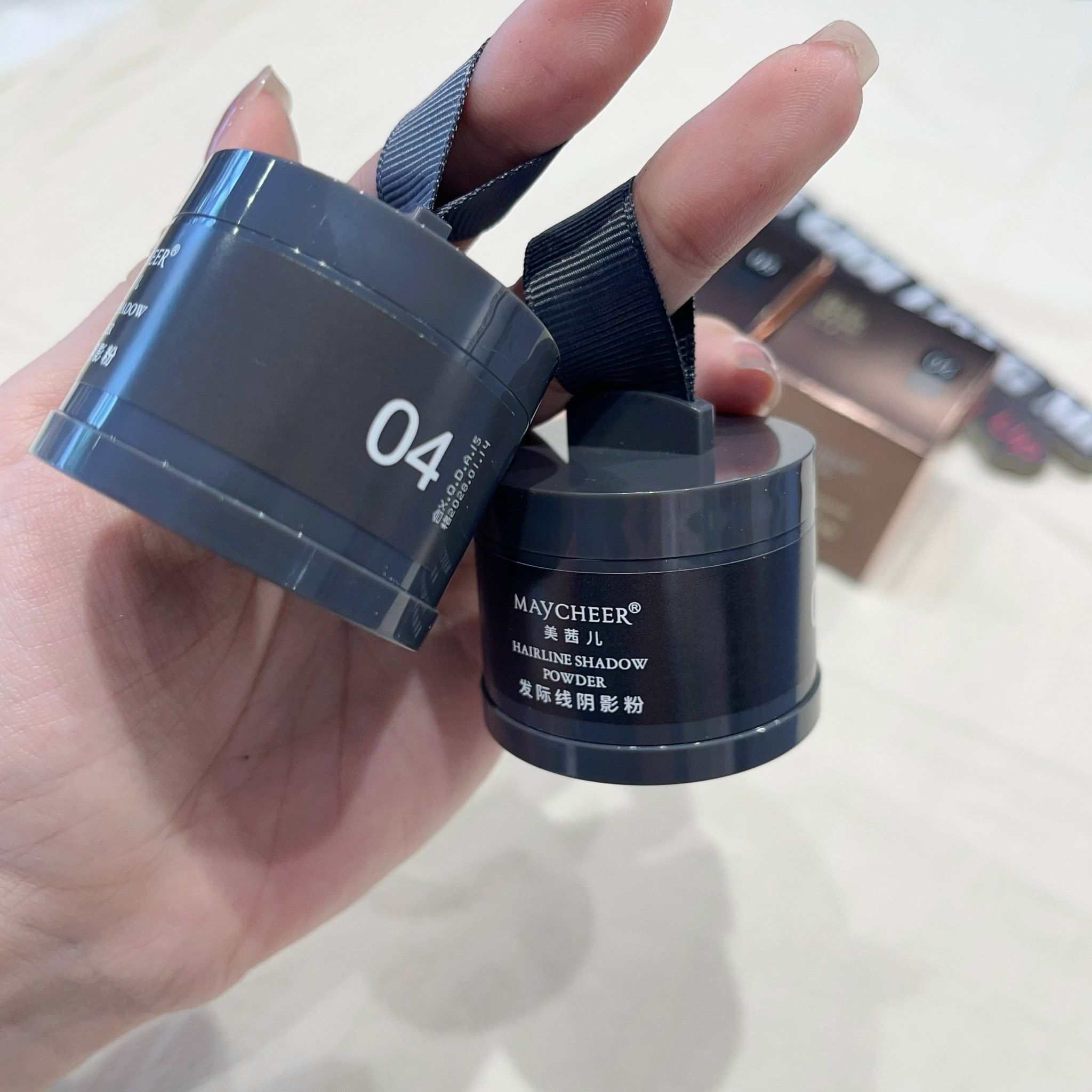 Maycheer hairline shadow powder phấn phủ che hói cho tóc