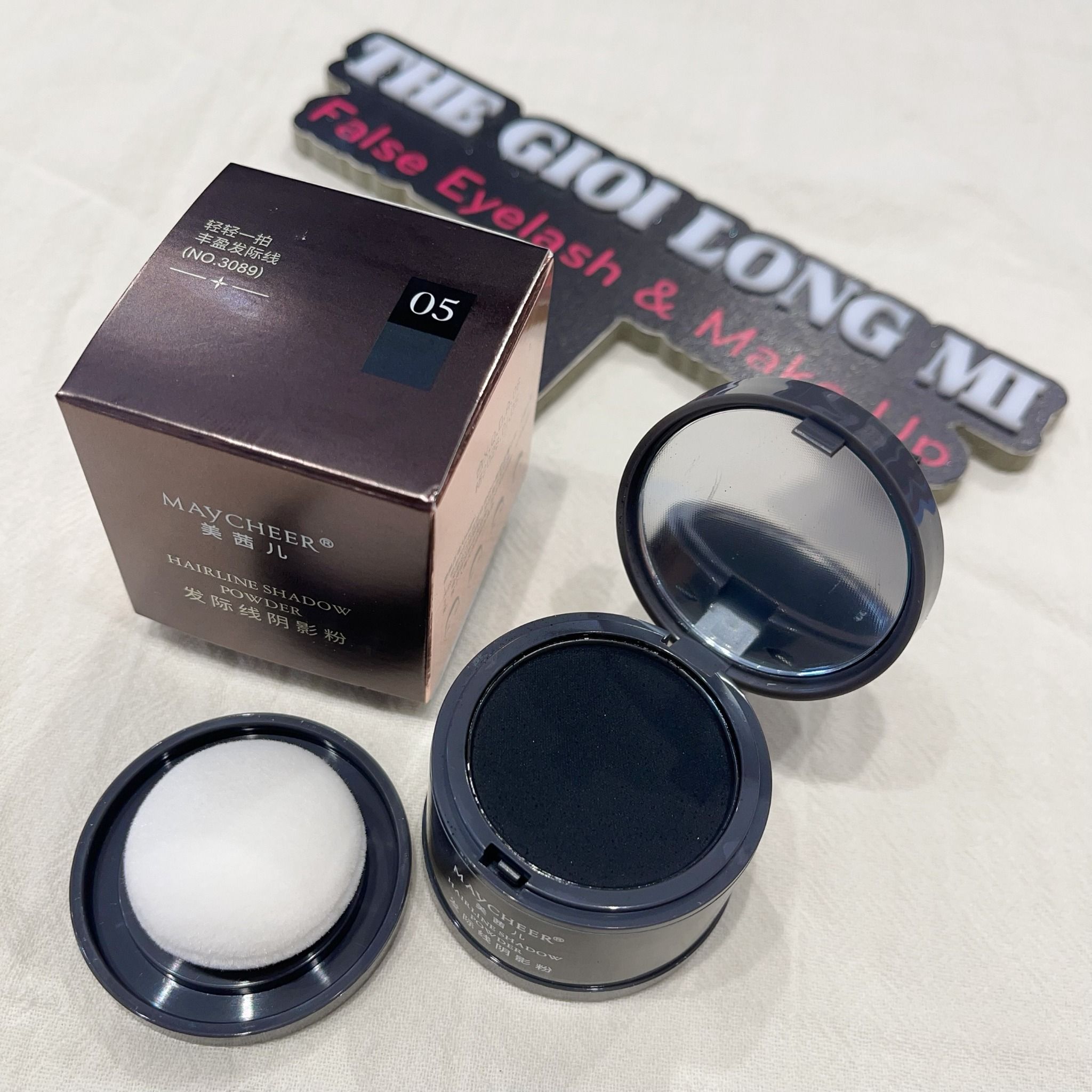 Maycheer hairline shadow powder phấn phủ che hói cho tóc
