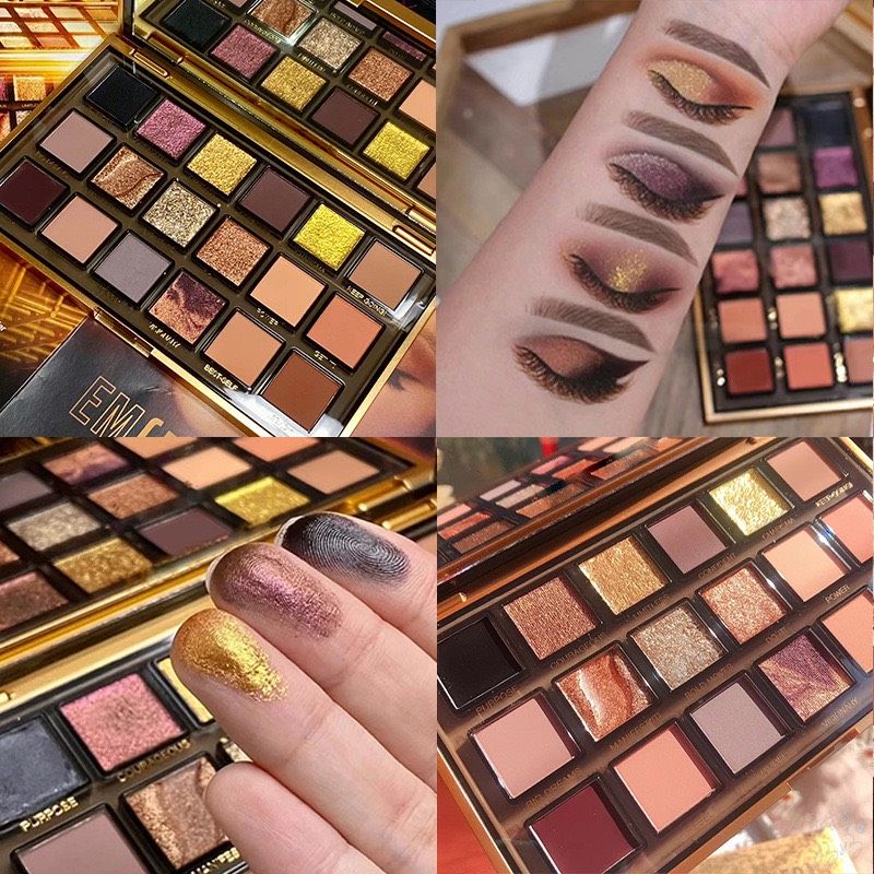 Empowerjed bảng phấn mắt 18 màu siêu sang thương hiệu Hudabeauty