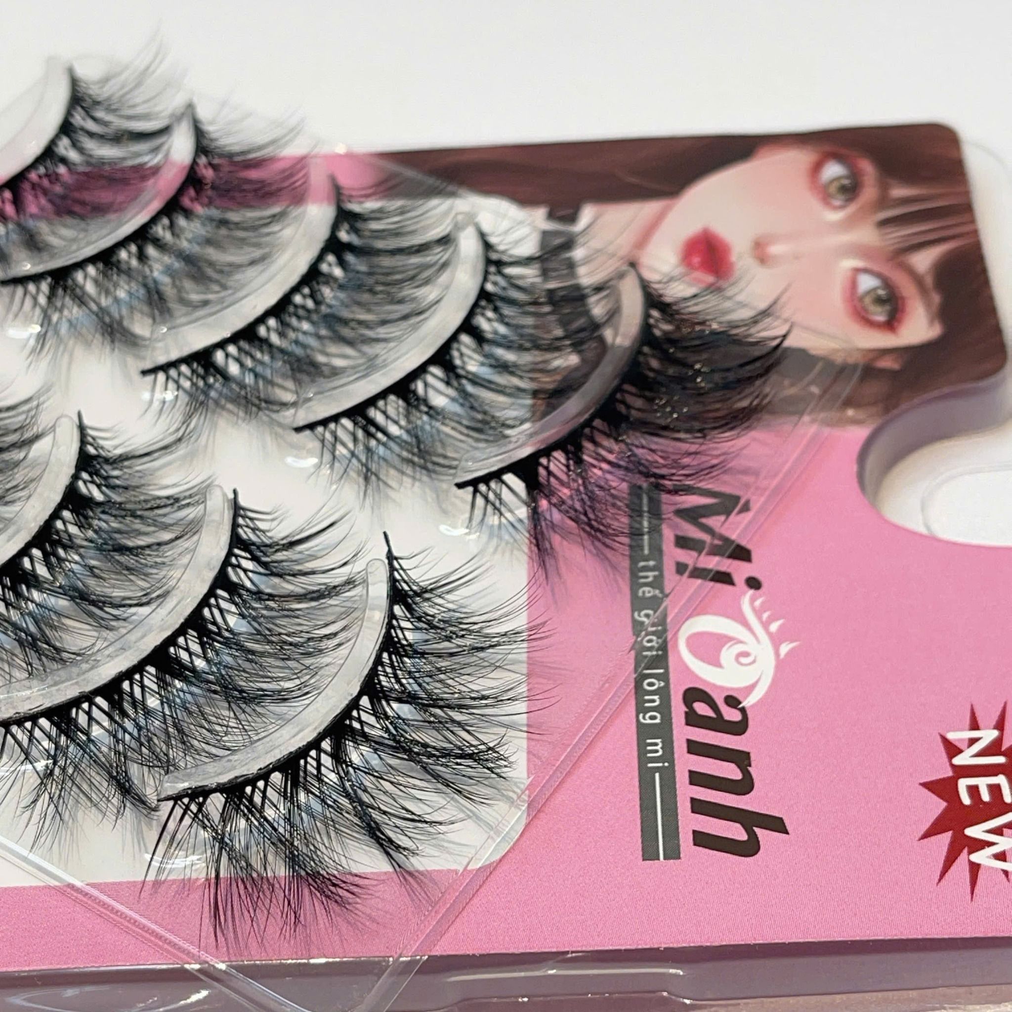 DT273 hộp lông mi lông chồn 5 cặp thương hiệu Mi Oanh