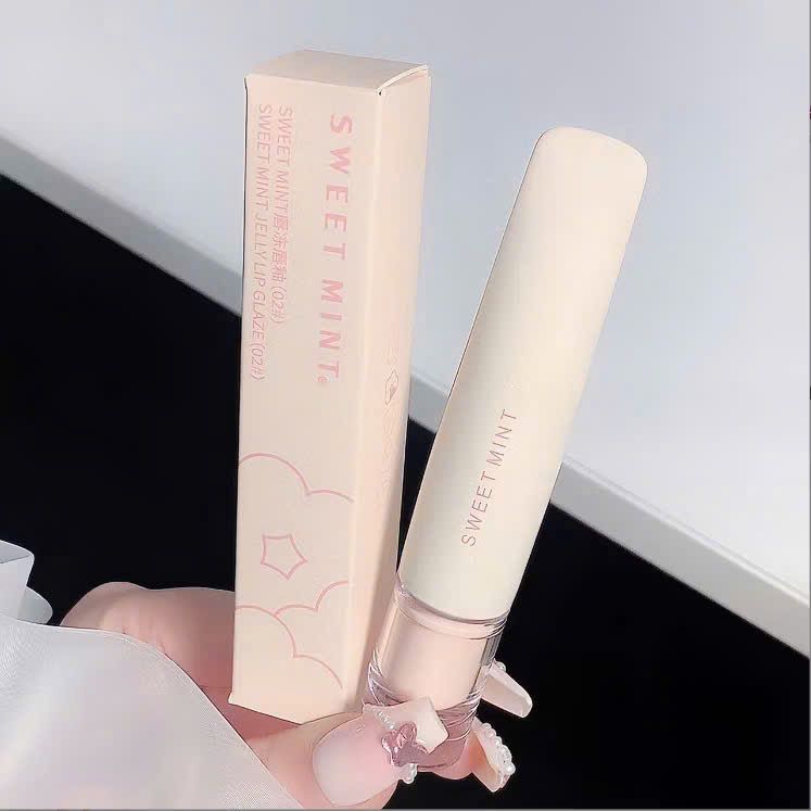 Lip Glaze son dưỡng mềm môi có màu nhẹ thương hiệu Sweet Mint