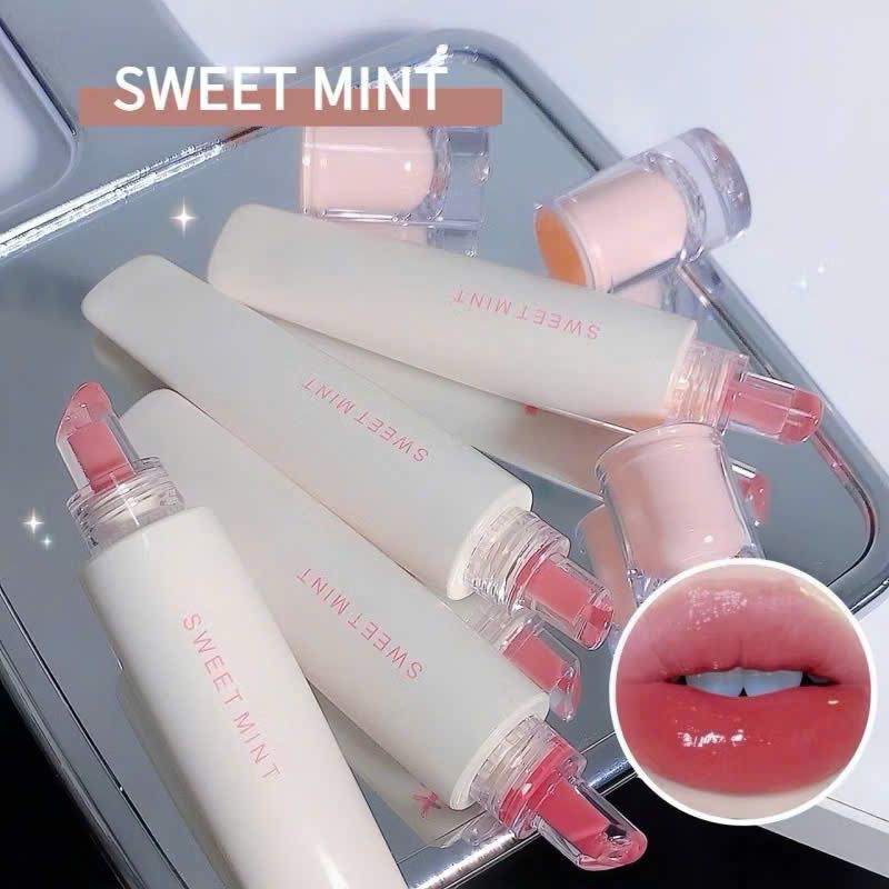 Lip Glaze son dưỡng mềm môi có màu nhẹ thương hiệu Sweet Mint