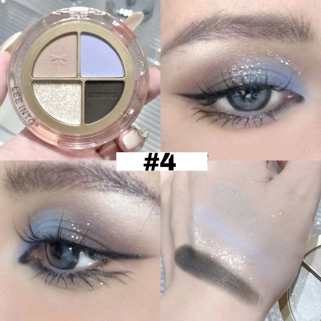 Four-tone hộp phấn mắt tròn 4 màu thương hiệu Lee Into