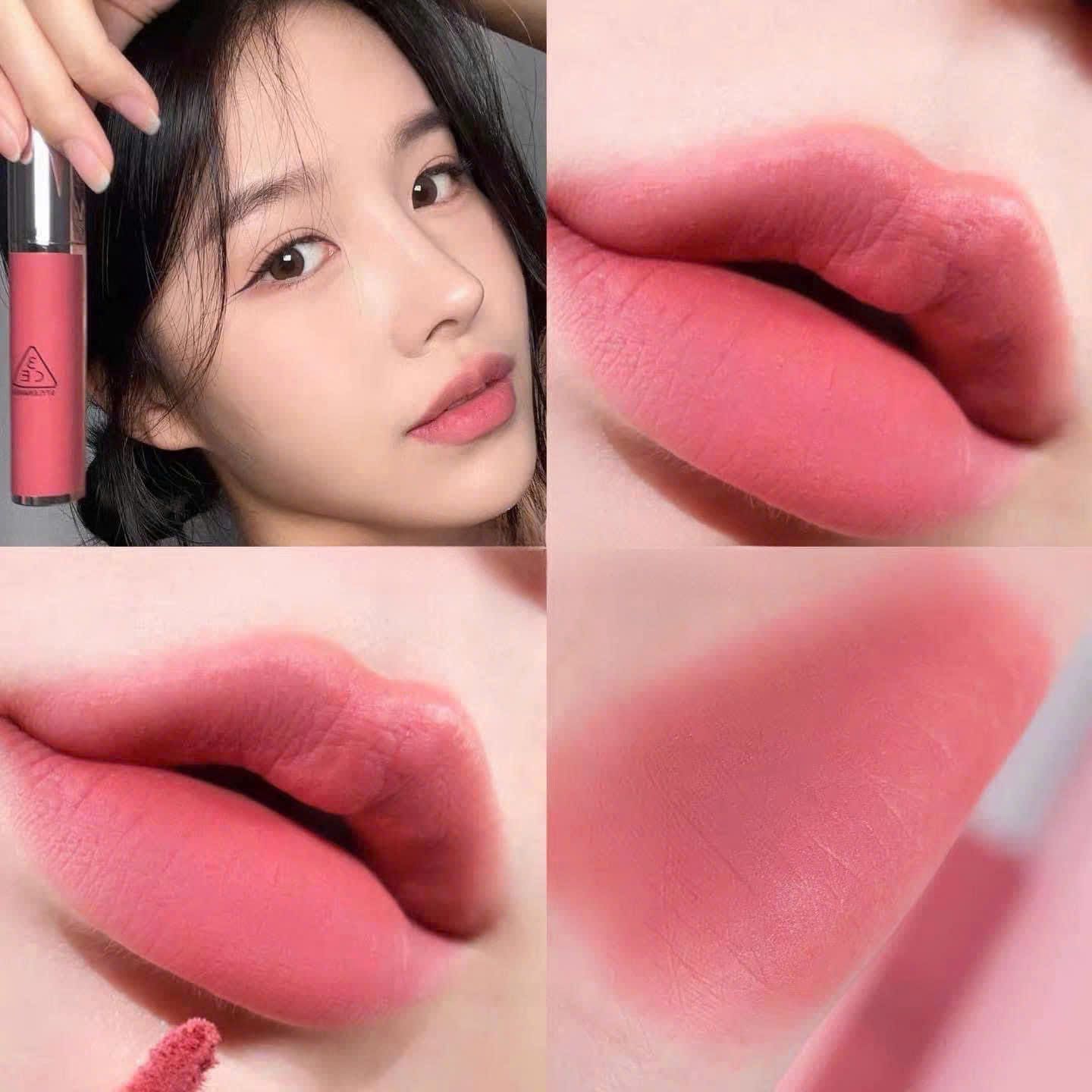 Hazy Lip Clay bộ sưu tập son kem nắp bạc hoàn toàn mới SS23 thương hiệu 3CE Stylenanda
