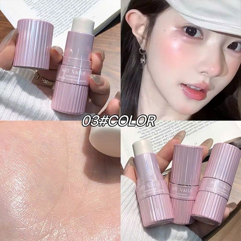 Silver Moon tạo khối bắt sáng highlight dạng thỏi thương hiệu Art Value