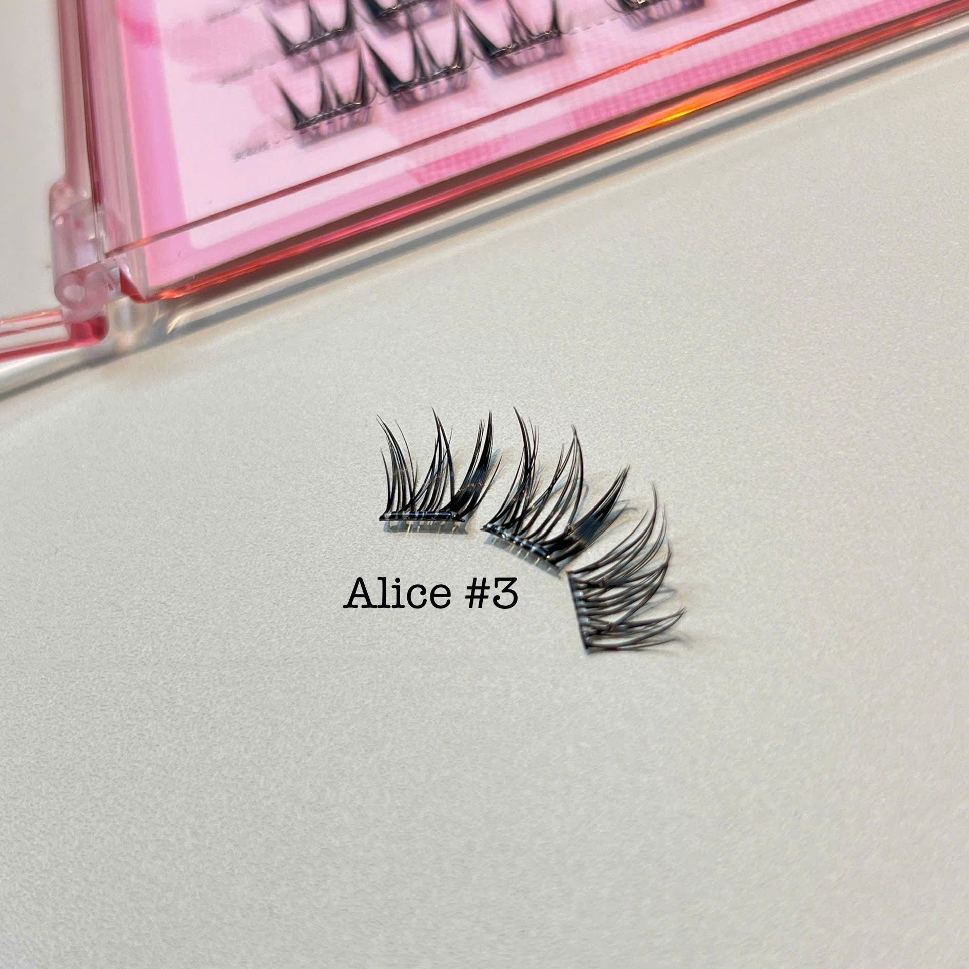 #03 Alice Style - Hộp Lông Mi Giả Tự Nối Có Keo Sẵn (48 Cụm