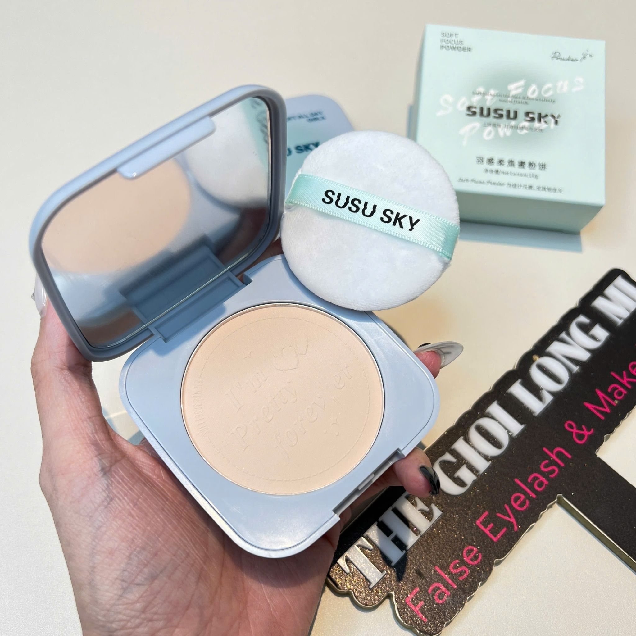 Soft Focus Powder phấn nền kiềm dầu thương hiệu Susu Sky