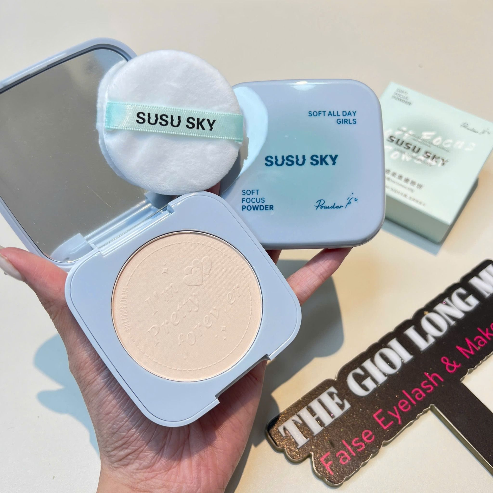 Soft Focus Powder phấn nền kiềm dầu thương hiệu Susu Sky