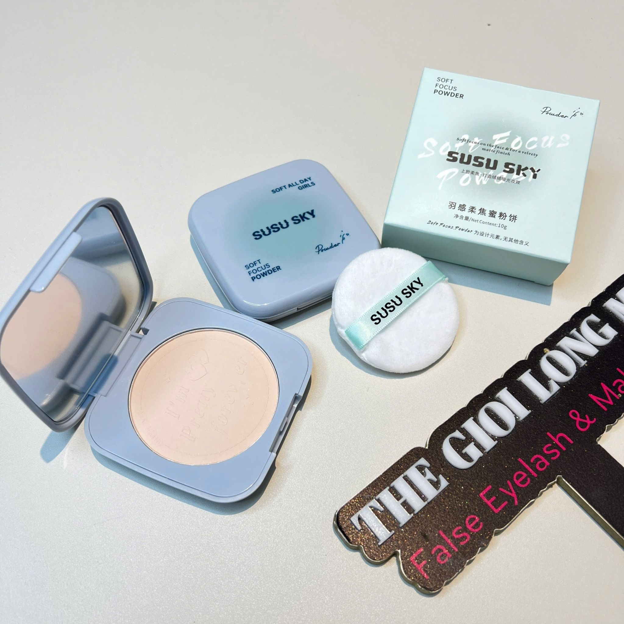 Soft Focus Powder phấn nền kiềm dầu thương hiệu Susu Sky