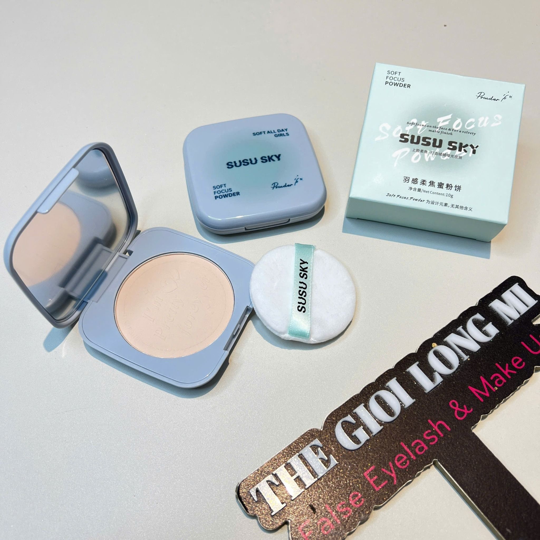 Soft Focus Powder phấn nền kiềm dầu thương hiệu Susu Sky