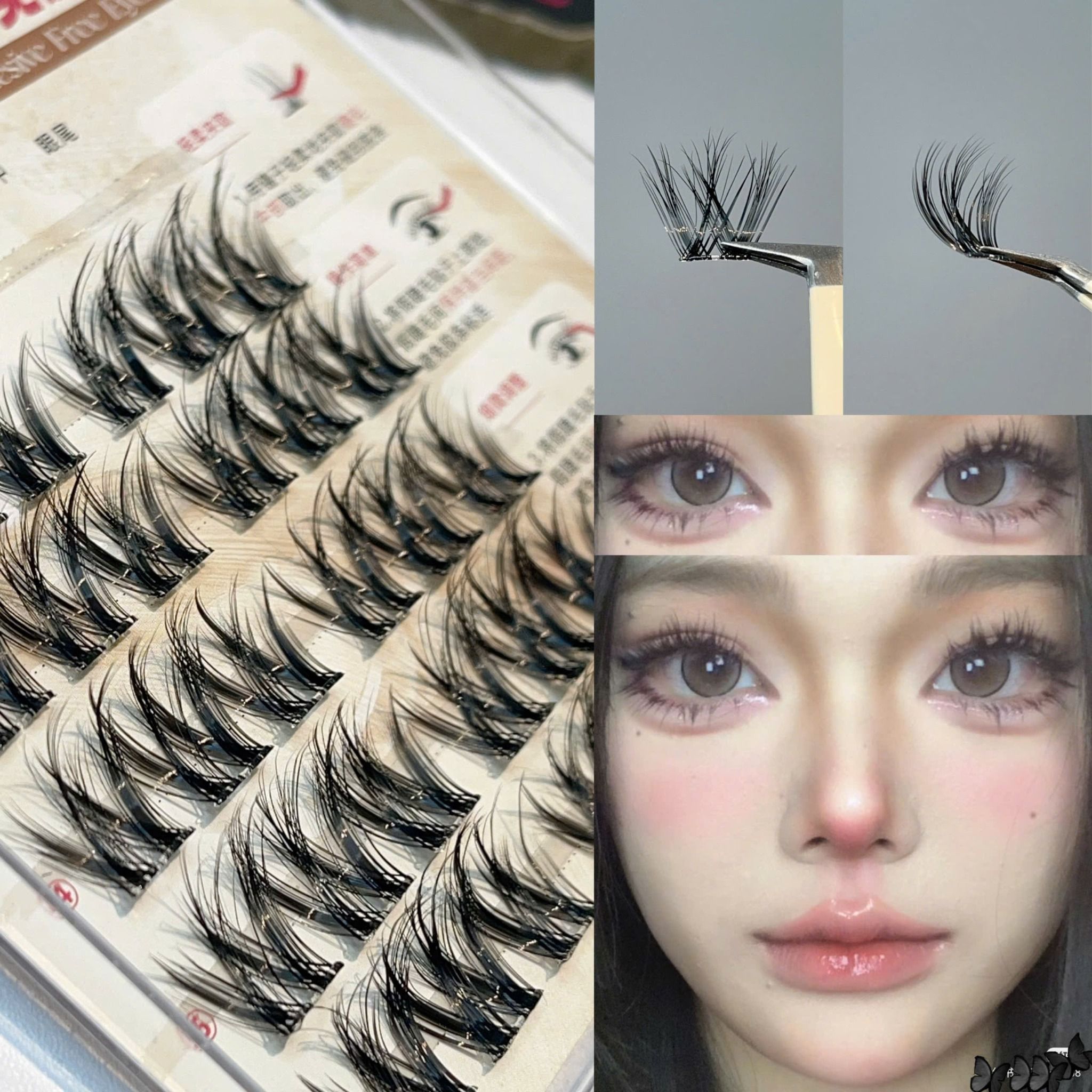 W style lông mi tự nối tại nhà thương hiệu Jucai