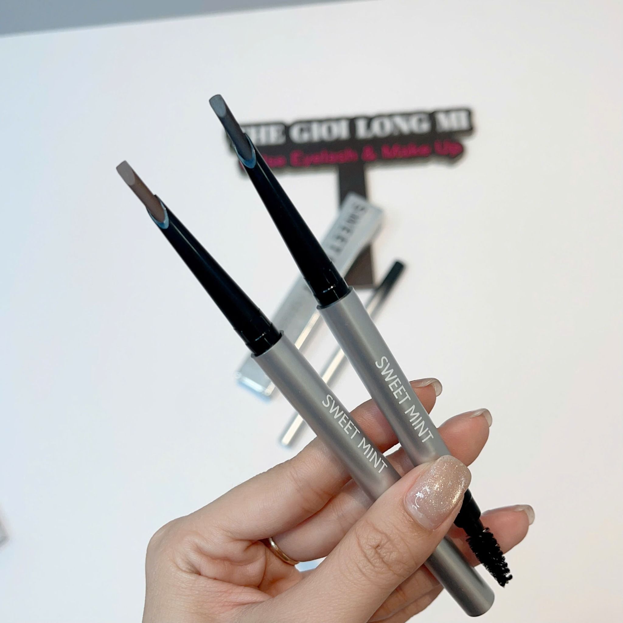 Sculpture eyebrow pencil chì mày phẩy sợi 2 đầu thương hiệu Sweetmint