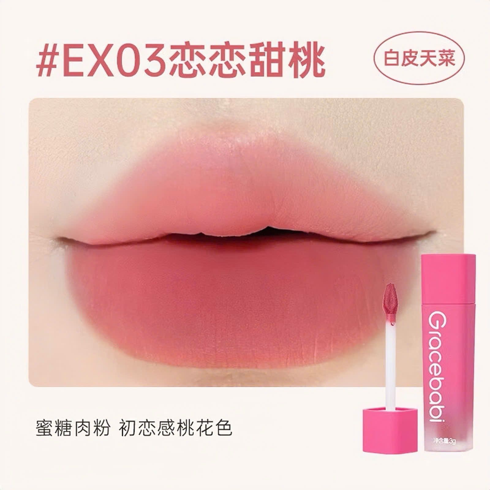 Creamy Mist Lip son kem lì thương hiệu GraceBabi