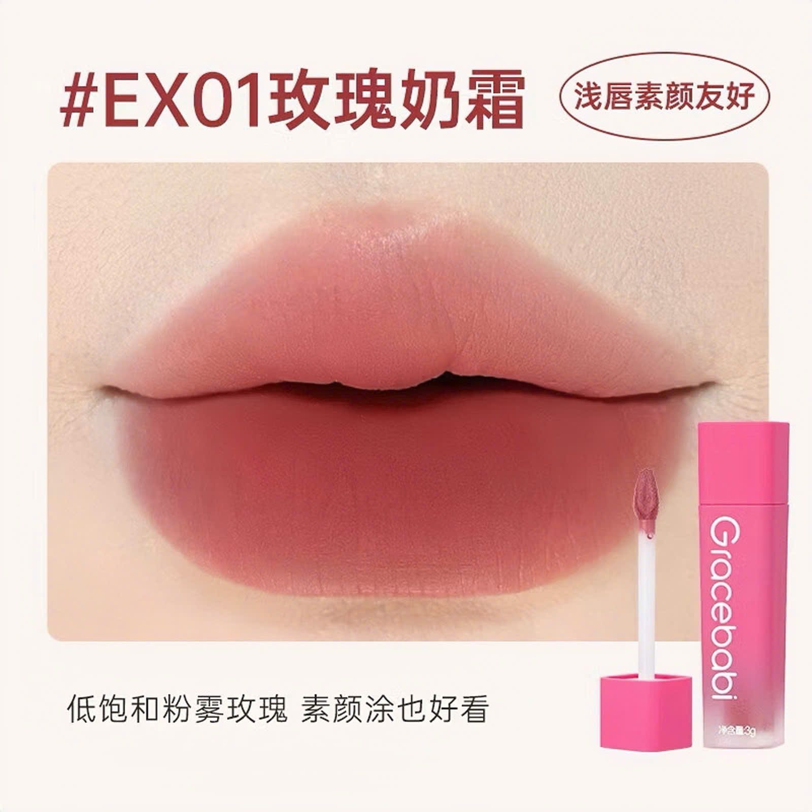 Creamy Mist Lip son kem lì thương hiệu GraceBabi