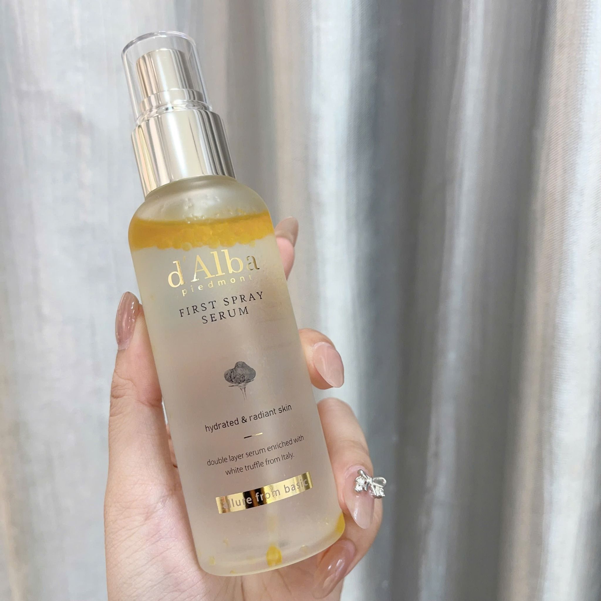 First Spray Serum chai xịt khoáng giữ ẩm dưỡng da thương hiệu d'Alba