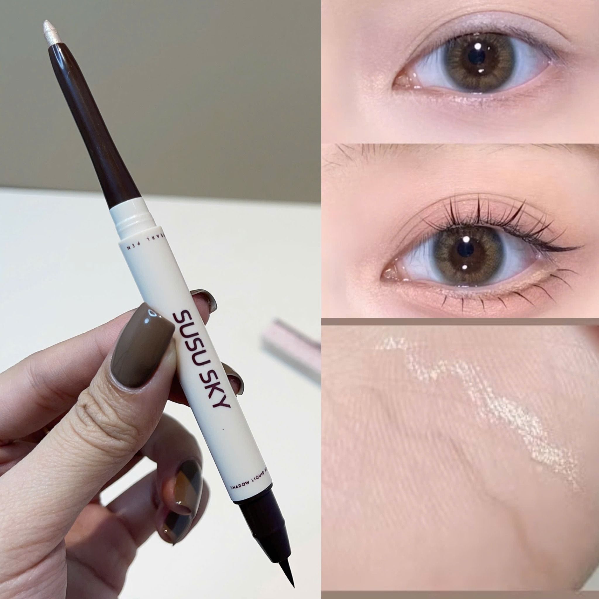 Susu Sky bút 2 đầu tạo bọng mắt và kẻ viền eyeliner