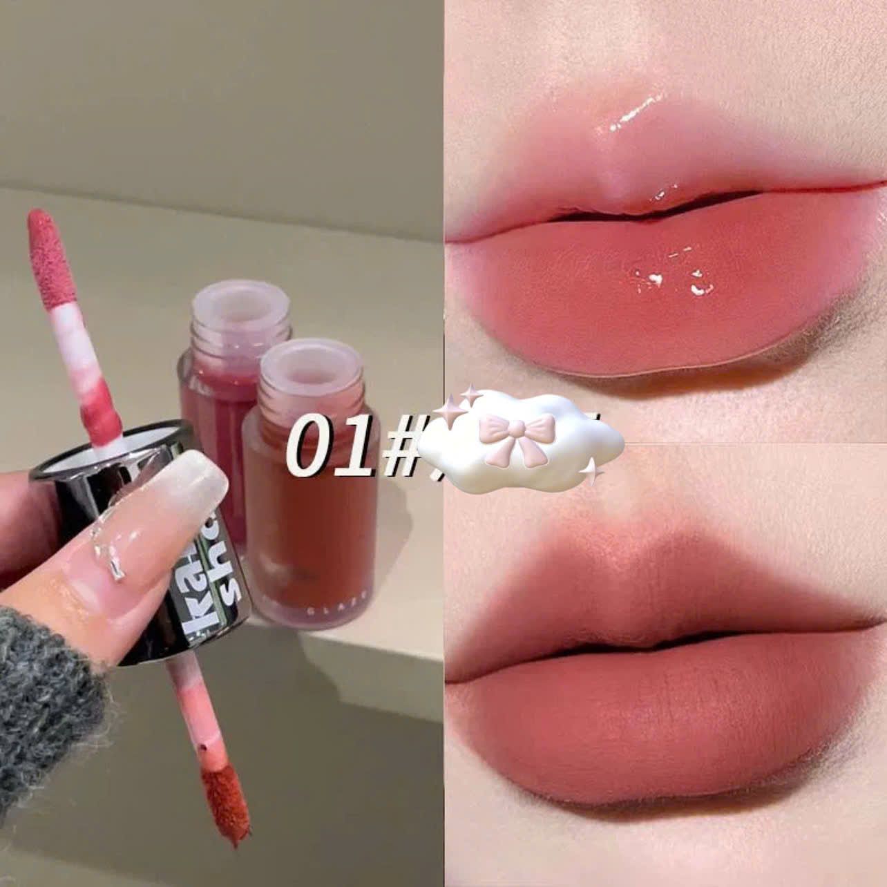 Double Lip Glaze BST son kem lì thương hiệu Kakashow