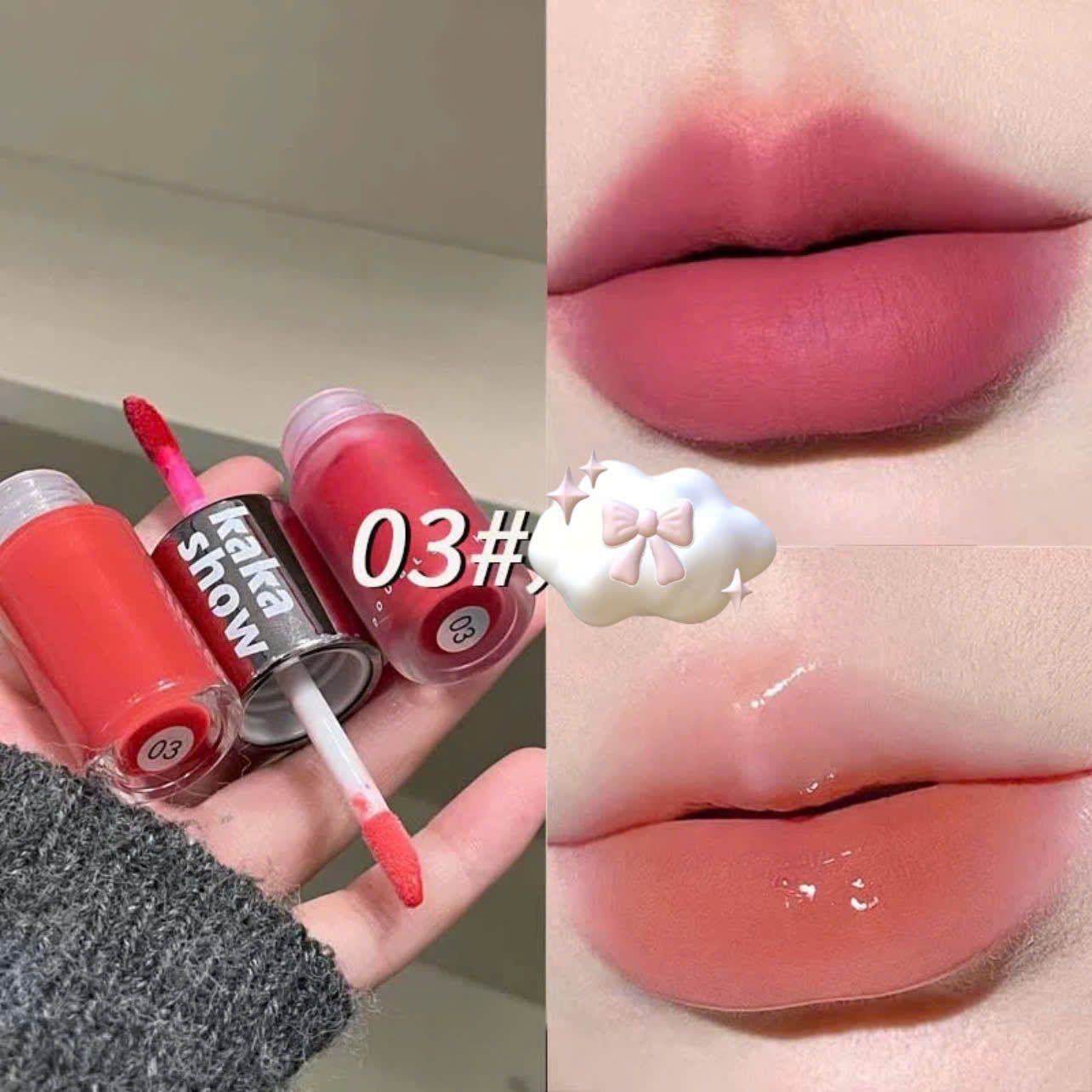 Double Lip Glaze BST son kem lì thương hiệu Kakashow
