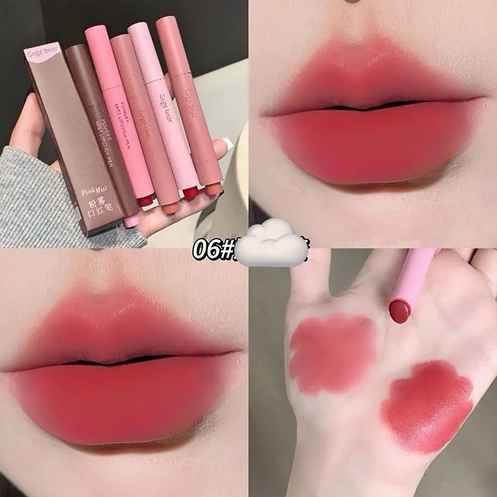 Powder Lipstick Pen son lì dạng thỏi thương hiệu Gege Bear